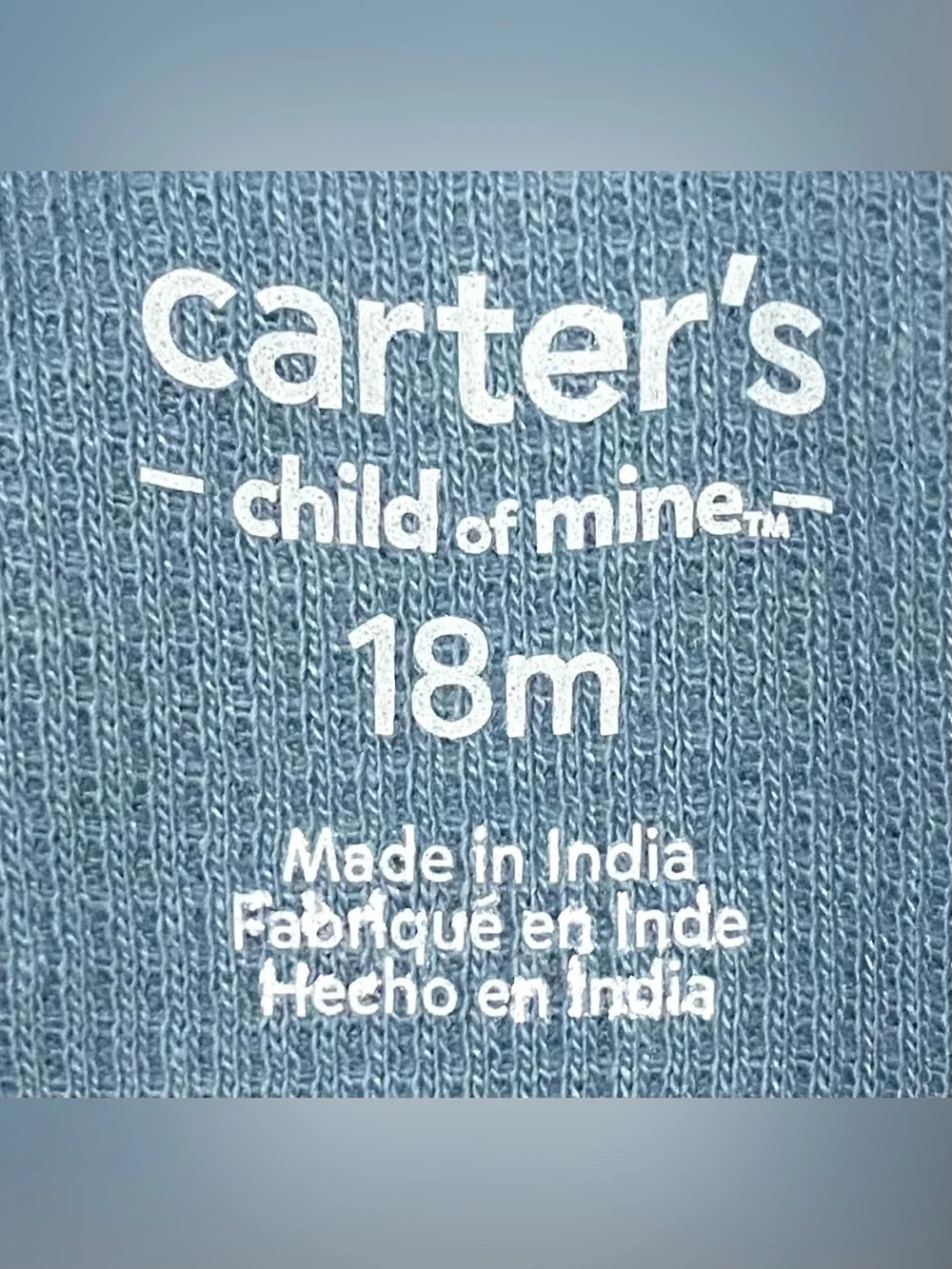 Carter’s Boys 18M Blue Adventure Awaits One-Piece Romper Boho Fall Lightweight